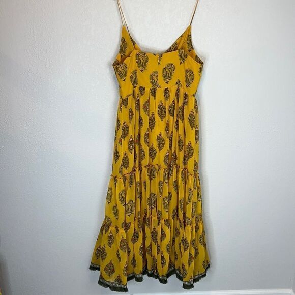 NWT Sachin & Babi X Anthropologie Tiered Midi Dress Size 10 - Picture 8 of 16